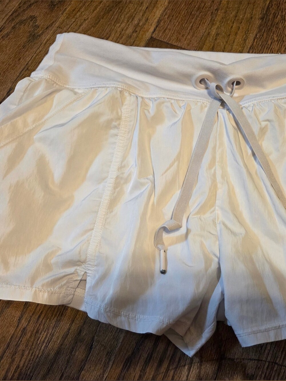 Aerie Offline White Athletic Shorts